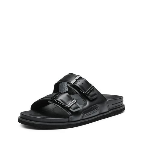 prada men s double-strap slides|Prada overalls men's.